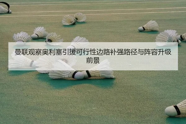 曼联观察奥利塞引援可行性边路补强路径与阵容升级前景